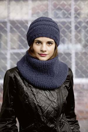 Strickset Mütze mit Anleitung in garnwelt-Box DG