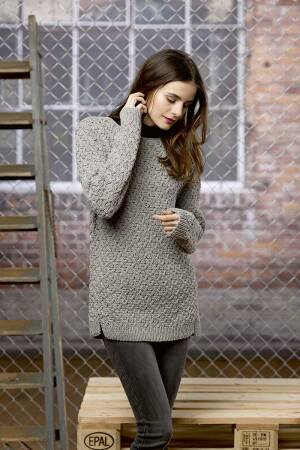 Strickset Pullover mit Anleitung in garnwelt-Box S