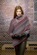 Strickset Poncho mit Anleitung in garnwelt-Box