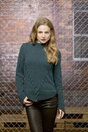 Strickset Pullover Lang Yarns YAK mit Anleitung in garnwelt-Box S