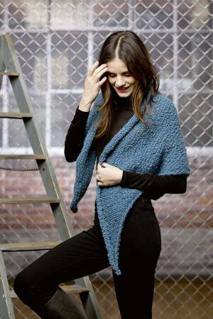 Strickset Dreiecktuch Lang Yarns SOPHIA mit Anleitung in garnwelt-Box