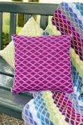 Strickset Kissen Lang Yarns NOVENA mit Anleitung in garnwelt-Box ca 40x40 cm