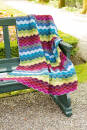 Strickset Decke mit Anleitung in garnwelt-Box
