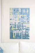 Strickset Wandbild mit Anleitung in garnwelt-Box 75 x 120 cm