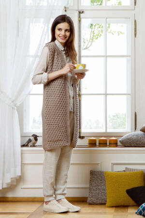 Strickset Weste mit Anleitung in garnwelt-Box S