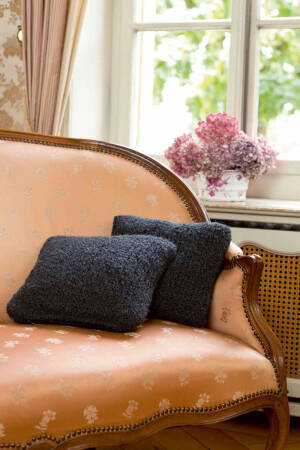 Strickset Kissen Lang Yarns SOPHIA mit Anleitung in garnwelt-Box