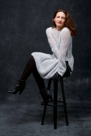 Strickset Kleid mit Anleitung in garnwelt-Box