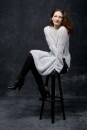 Strickset Kleid mit Anleitung in garnwelt-Box S