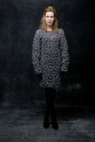 Knitting set Crocheted dress  with knitting instructions in garnwelt box
