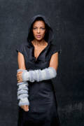 Knitting set Arm warmers MOHAIR LUXE with knitting instructions in garnwelt box in size ca 56 cm (22 inches)