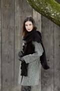 Strickset Stola mit Anleitung in garnwelt-Box ca 35x200 cm (13 3/4 x 78 3/4 inches)