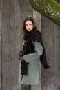 Strickset Stola mit Anleitung in garnwelt-Box ca 35x200 cm (13 3/4 x 78 3/4 inches)