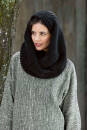 Knitting set Snood CASHMERE BIG with knitting instructions in garnwelt box