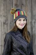 Knitting set Beanie MERINO 70 with knitting instructions...