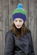 Knitting set Beanie MERINO 70 with knitting instructions in garnwelt box in size one size