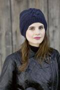 Knitting set Beanie  with knitting instructions in...