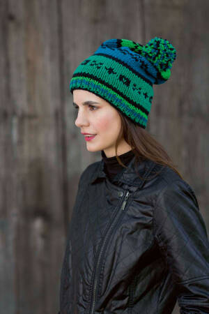 Strickset Mütze mit Anleitung in garnwelt-Box