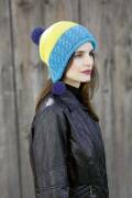 Knitting set Hat MERINO 70 with knitting instructions in...