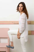 Strickset Pullover Lang Yarns ELLA mit Anleitung in garnwelt-Box S