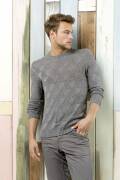 Strickset Herrenpullover Lang Yarns STELLINA mit Anleitung in garnwelt-Box S