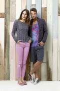 Strickset Pullover Lang Yarns LINO mit Anleitung in garnwelt-Box L-XL