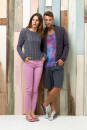 Strickset Pullover Lang Yarns LINO mit Anleitung in garnwelt-Box L-XL
