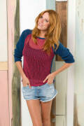 Strickset Pullover Lang Yarns BABY COTTON / FILO mit Anleitung in garnwelt-Box S