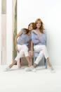 Knitting set Short-sleeved top  with knitting instructions in garnwelt box