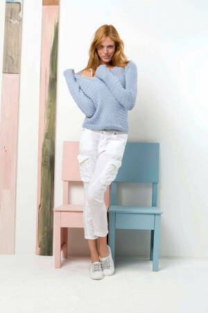 Strickset Pullover mit Anleitung in garnwelt-Box S
