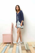 Knitting set Cardigan  with knitting instructions in...