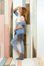 Knitting set Coat MOHAIR LUXE with knitting instructions in garnwelt box in size S