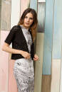 Strickset Bolero Lang Yarns BABY COTTON mit Anleitung in garnwelt-Box