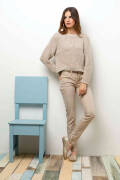 Knitting set Pullover  with knitting instructions in garnwelt box in size S