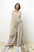 Strickset Stola Lang Yarns ALPACA SUPERLIGHT mit Anleitung in garnwelt-Box ca70x180cm