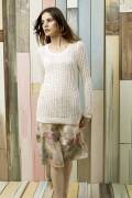 Strickset Pullover Lang Yarns STELLINA mit Anleitung in...