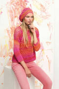 Strickset Pullover Lang Yarns GAMMA COLOR mit Anleitung...