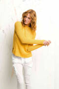 Strickset Pullover Lang Yarns LINO mit Anleitung in...