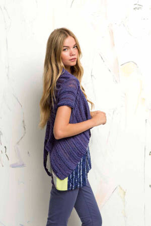 Strickset Jäckchen Lang Yarns ELLA mit Anleitung in garnwelt-Box