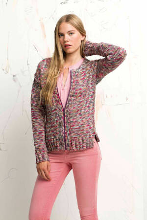 Strickset Jacke mit Anleitung in garnwelt-Box S