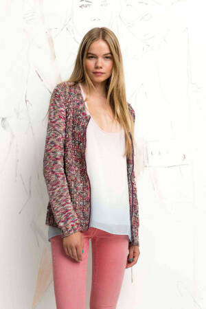 Strickset Jacke mit Anleitung in garnwelt-Box