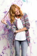 Strickset Mantel Lang Yarns CLOWN mit Anleitung in garnwelt-Box S