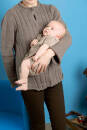 Knitting set Romper suit MERINO 200 BEBE with knitting instructions in garnwelt box