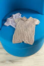 Knitting set Romper suit MERINO 200 BEBE with knitting instructions in garnwelt box