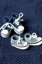 Knitting set Baby boots crocheted MERINO 150 with knitting instructions in garnwelt box