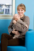 Knitting set Dungarees MERINO 200 BEBE with knitting instructions in garnwelt box in size 74