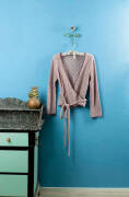 Strickset Wickeljacke Lang Yarns CASHMERE LACE mit Anleitung in garnwelt-Box S