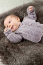 Strickset Jacke Lang Yarns MERINO  BEBE mit Anleitung in garnwelt-Box