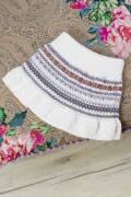 Strickset Jacquardrock Lang Yarns MERINO  BEBE mit...