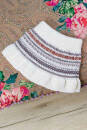 Knitting set Jacquard skirt MERINO 200 BEBE with knitting instructions in garnwelt box