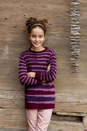 Strickset Pullover mit Anleitung in garnwelt-Box 140-152